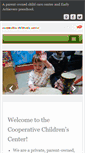 Mobile Screenshot of coopchild.org